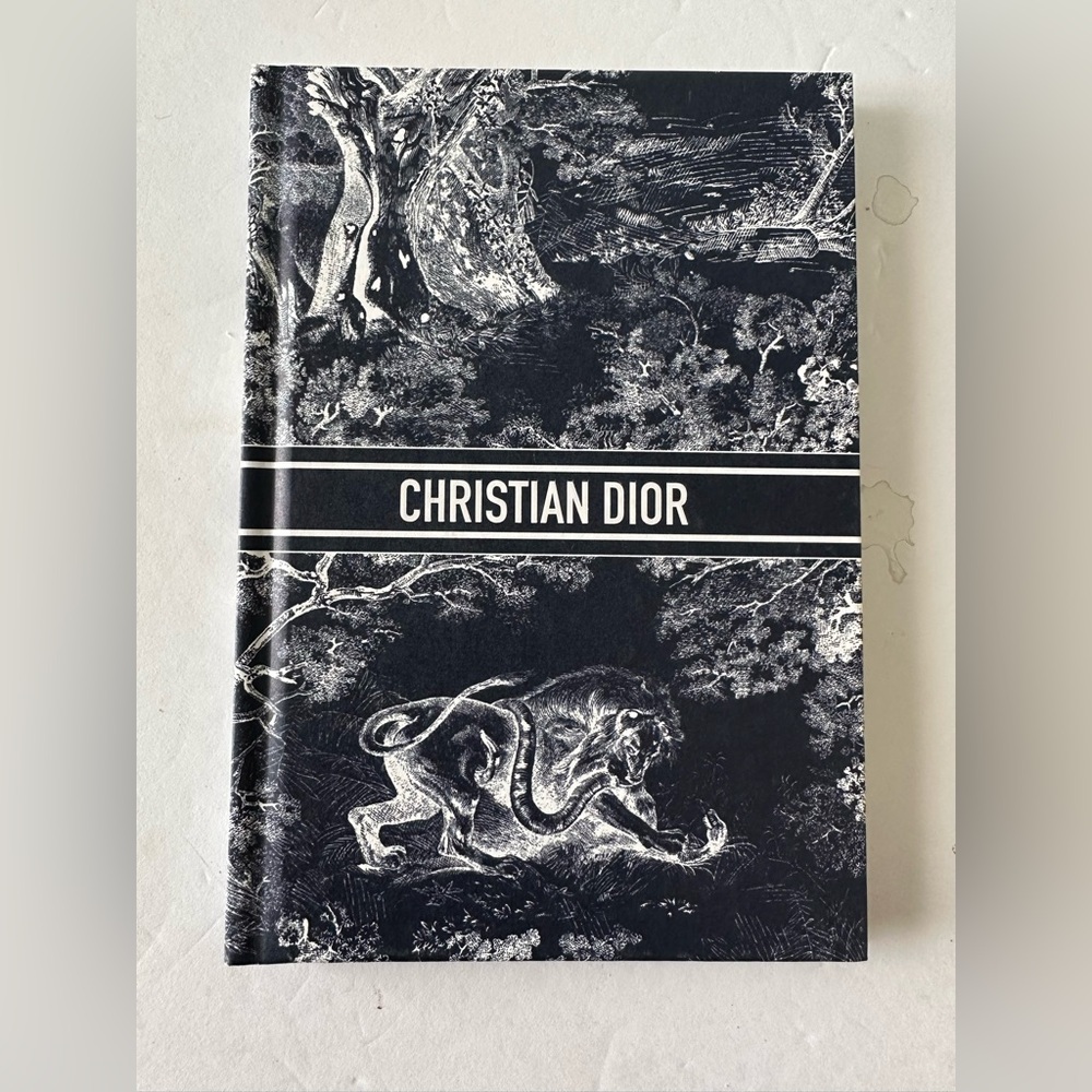 Christian Dior dark blue  and White‎ Notebook